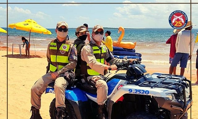 PM realiza operação Verão Dunas do São Francisco em Casa Nova