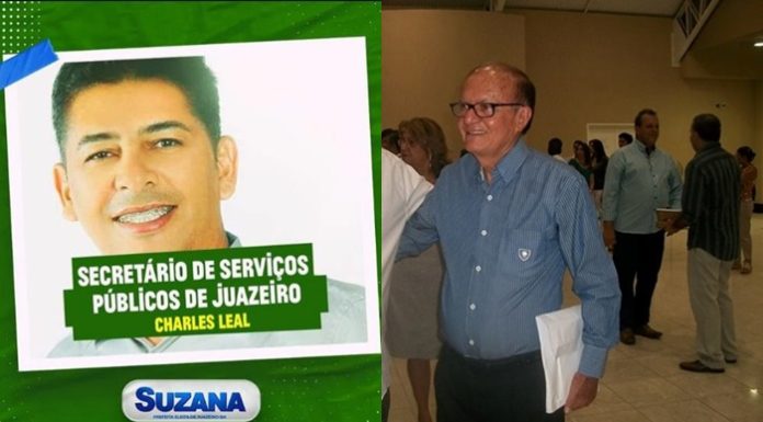 Charles Leal e Professor Rivas confirmados no governo Suzana Ramos