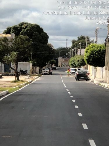 Canteiro de obras: Coronel Anselmo comemora execuções de recuperação asfáltica de quase 60 ruas em Juazeiro (BA)