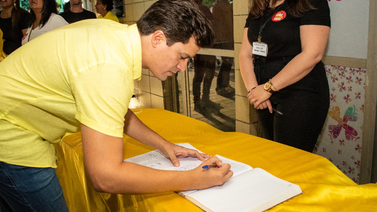 Agora é oficial: Lucas Ramos é candidato a deputado federal