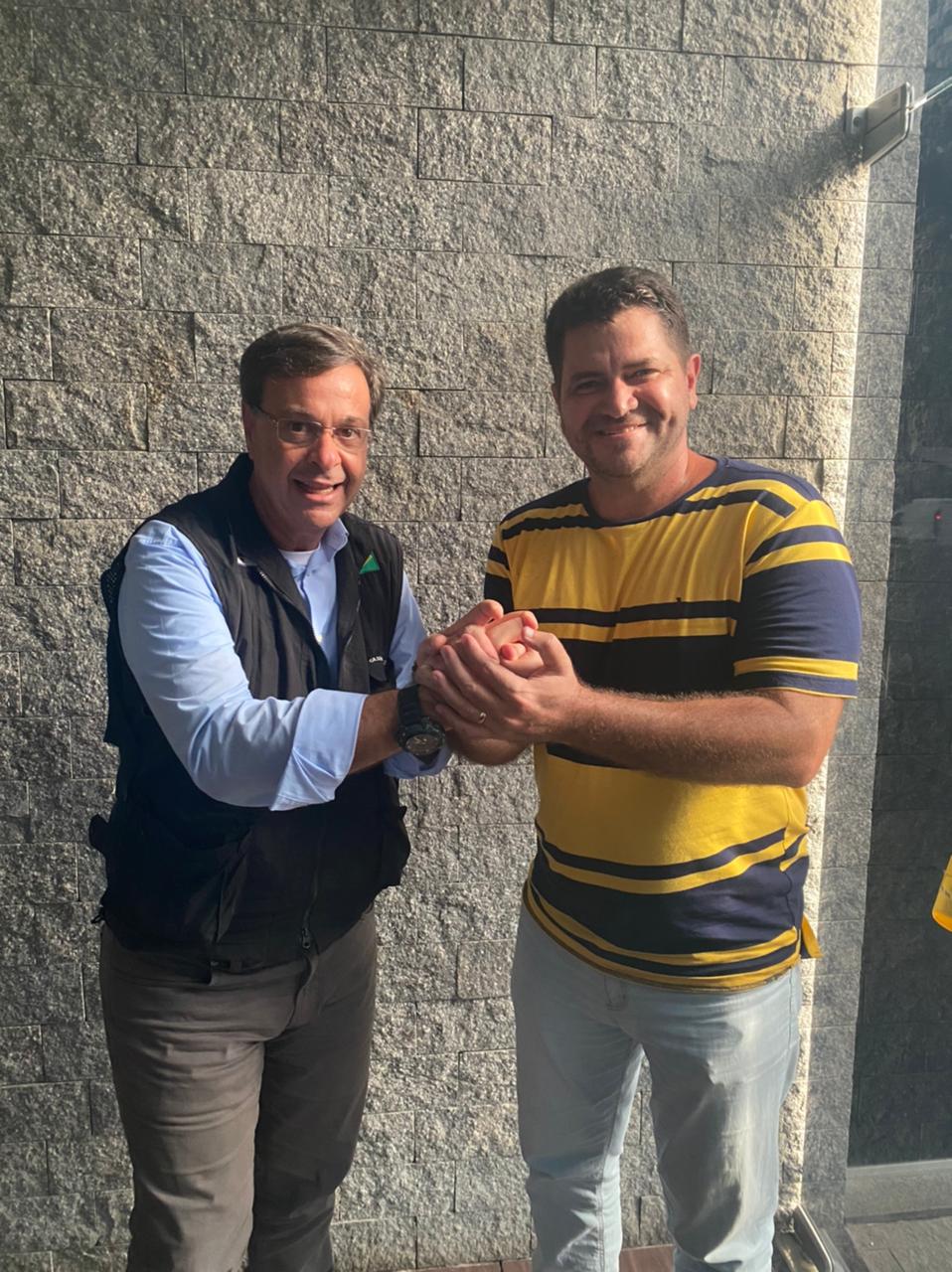 Felipe do Veneza declara apoio a Gilson Machado Neto para senador que reforça palanque no Litoral Norte