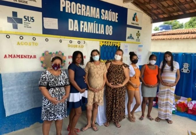 Ações em Alusão ao “Agosto Dourado” seguem sendo realizadas através da Secretaria de Saúde de Lagoa Grande