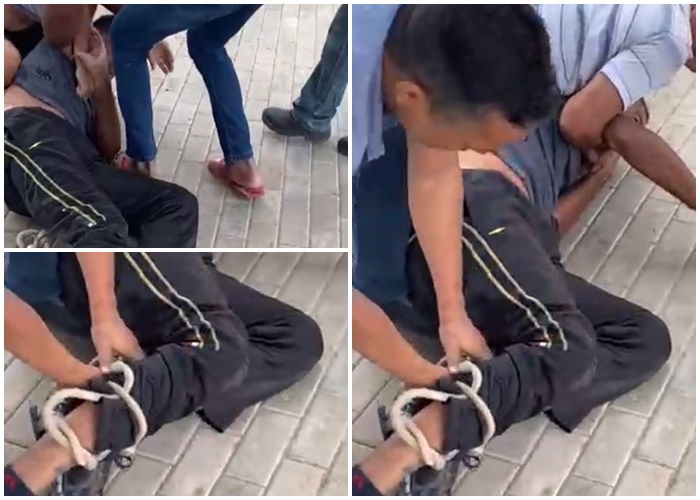 Desentendimento entre morador, porteiro e síndico de condomínio, em Juazeiro, termina em vias de fato. Veja o vídeo