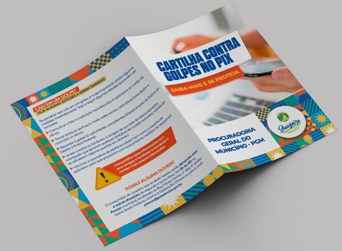 Prefeitura de Juazeiro lança cartilha para ajudar população a se proteger contra golpes no Pix