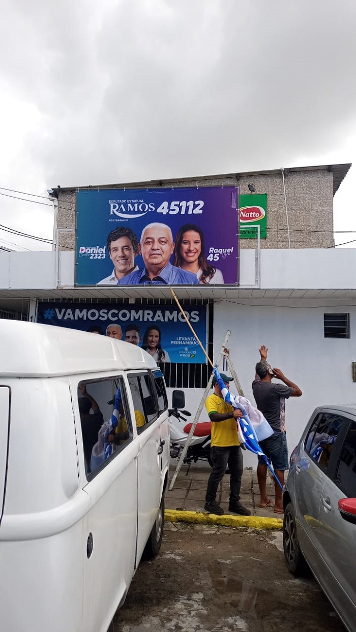 População entra ‘pegado’ na campanha de Ramos no Paulista (PE)
