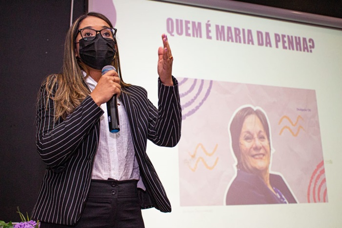 Prefeitura de Juazeiro inicia ‘Agosto Lilás’ com palestra sobre a Lei Maria da Penha para alunos do Colégio Modelo