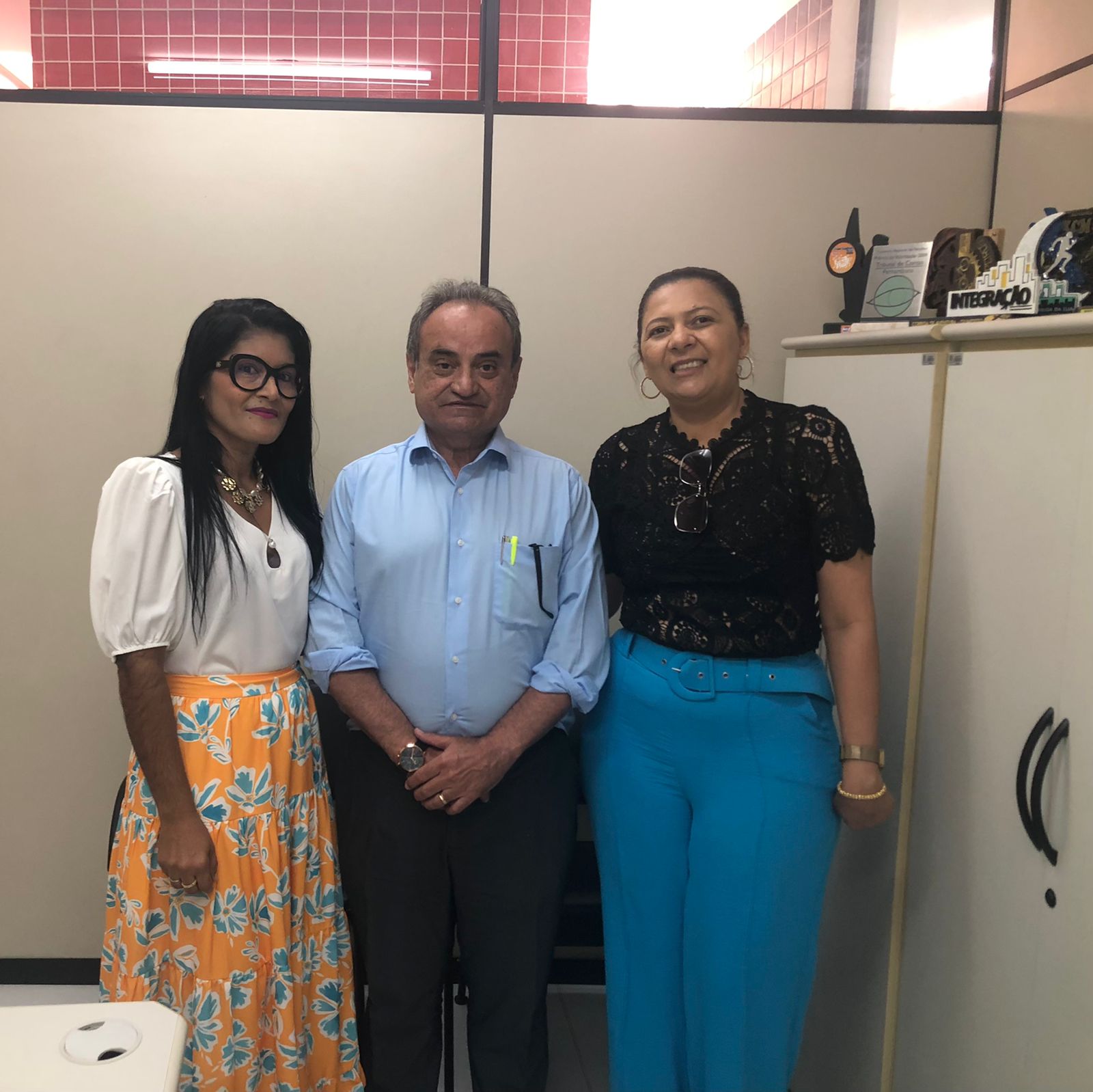 Sintelag se reúne com o presidente do Tribunal de Contas de Pernambuco, Ranilson Ramos