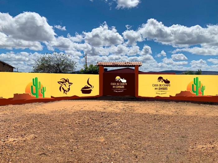 Está chegando a Lagoa Grande (PE) a casa de campo dos amigos e arena Recreio