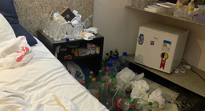 Filho é preso por manter mãe idosa de 94 anos em cárcere privado dentro de quarto de motel