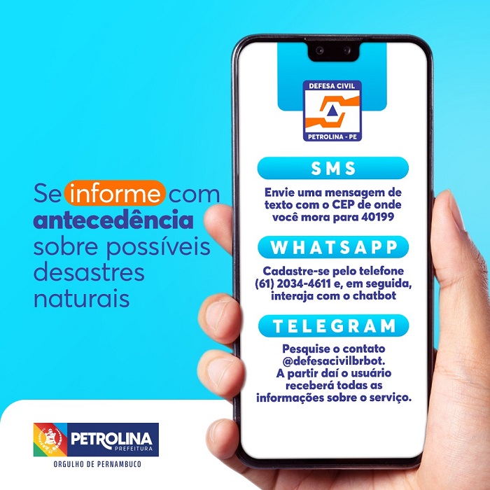 Petrolina tem madrugada chuvosa sem registro de ocorrências