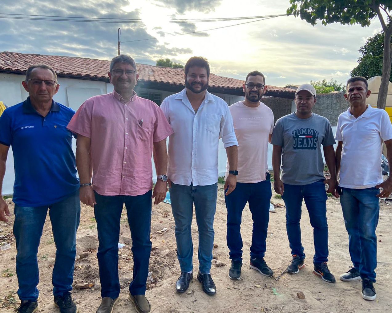 George Duarte vistoria obras do PSF do Curral Novo e afirma: “Iremos reformar todos os Postos de Saúde do município, além do Hospital Monsenhor Ângelo Sampaio”