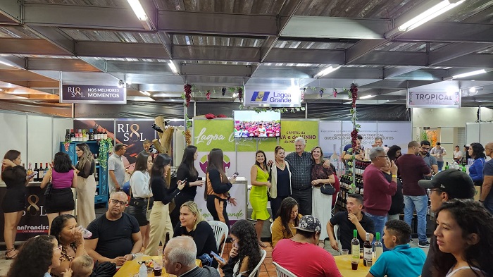 Vinhos e espumantes de Lagoa Grande são destaques no III Festival de Vinhos, Queijos e Delícias na cidade de Triunfo