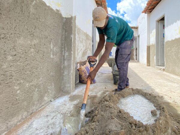 Santa Maria da Boa Vista: Obras de reforma da Escola Afonso Alves, no bairro Mandacaru, seguem em ritmo avançado