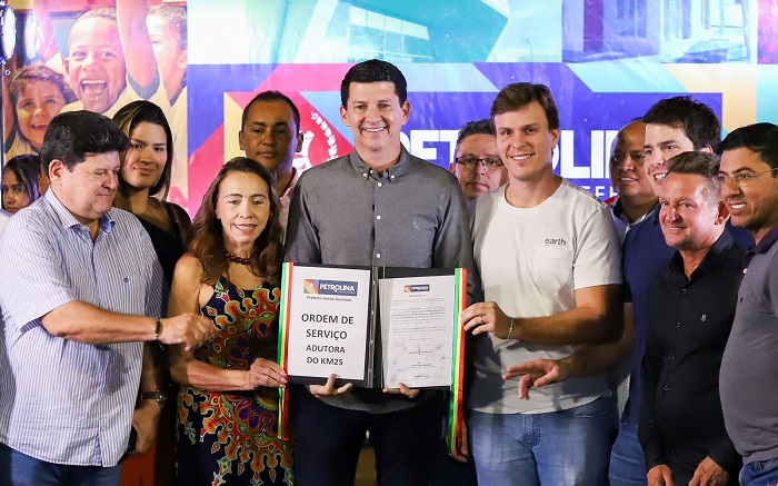 Obra histórica: Simão Durando autoriza construção de sistema para levar água tratada ao Maria Tereza