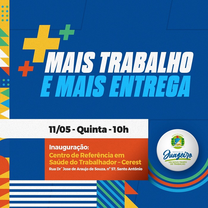 Prefeita Suzana Ramos vai entregar novo prédio do Centro de Referência em Saúde do Trabalhador nesta quinta-feira (11)