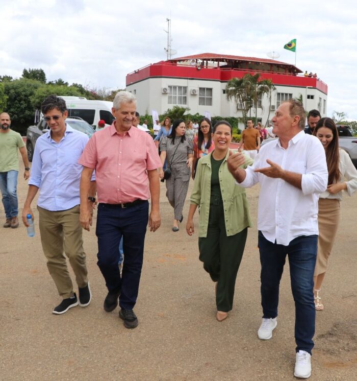 Força política: Jorge Garziera recebe em sua residência a governadora de Pernambuco, Raquel Lyra e solicita a criação do selo de qualidade da região certificada de origem dos vinhos do Vale, e a promoção das marcas em eventos oficiais do governo