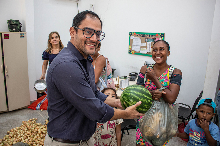 PAA: Alimentos distribuídos pela Prefeitura de Juazeiro garantem qualidade na mesa das famílias atendidas pelos CRAS