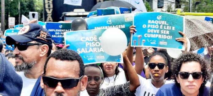 Trabalhadores da enfermagem de Pernambuco deflagram greve a partir desta quinta (29)