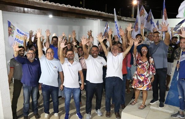Celso Carvalho participa de lançamento da candidatura a vereador de Gleidson Medrado
