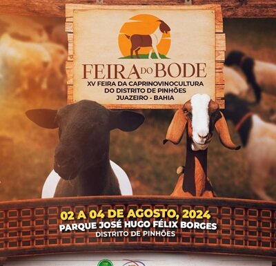 XV Feira do Bode de Pinhões acontece neste Final de semana em Juazeiro/BA
