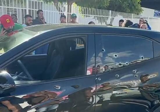Motorista por aplicativo é alvo de tentativa de homicídio enquanto trabalhava em Petrolina; passageiros não ficaram feridos