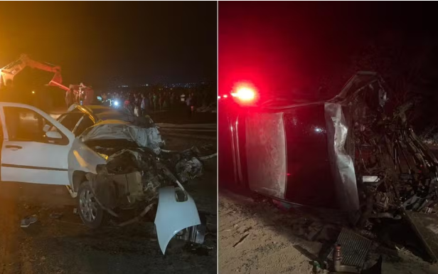 Cinco morrem e um fica gravemente ferido em acidente entre carros na Bahia; parte das vítimas voltava de evento político