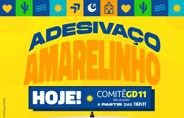 Com adesivaço, George Duarte dará a largada na campanha à reeleição