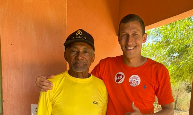 Ítalo de Vilma ganha força na Ilha do Pontal com o apoio de Luiz Dias e comunidade