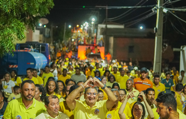 Arrastão do GD: George Duarte faz evento político histórico em Santa Maria da Boa Vista