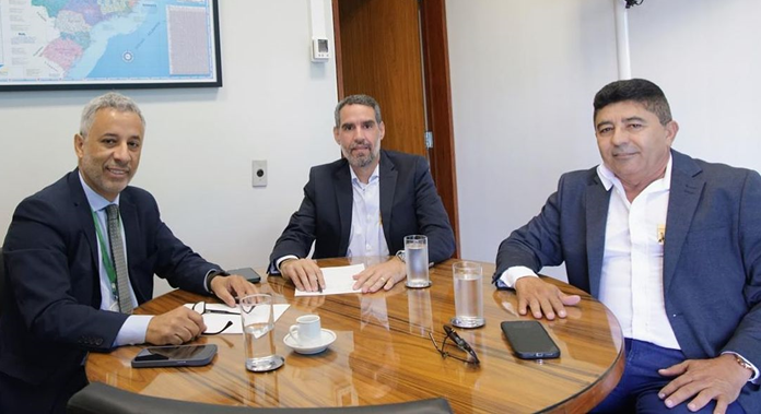 Anisio Viana e Galdino Araújo iniciam articulação para desenvolvimento de Casa Nova em Brasília