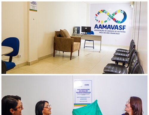 Prefeitura de Juazeiro entrega Sala de Neurodiversidade para a AAMAVASF