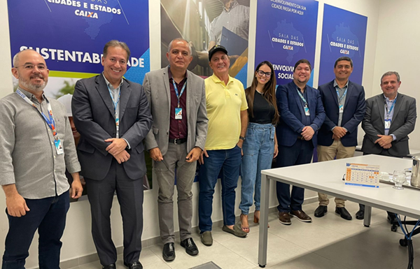 Coluna do Blog: Prefeita eleita de Lagoa Grande, Catharina Garziera, fortalece parceria com Caixa para desenvolvimento do município