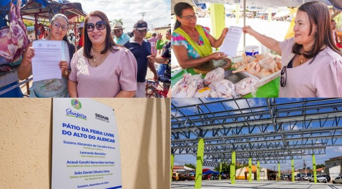 Prefeitura de Juazeiro entrega documentação à permissionários da Feira do Alto do Alencar que está com obras em fase de finalização