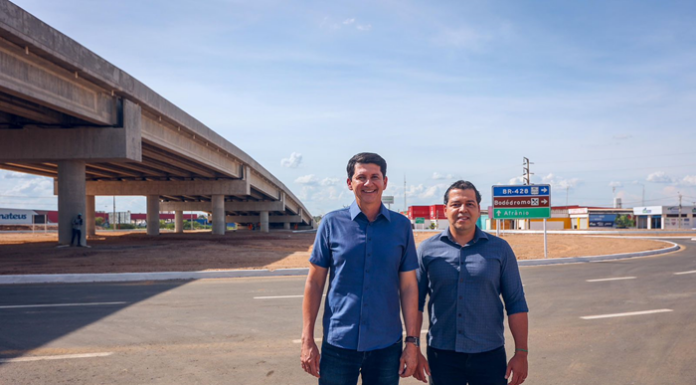 Petrolina: Simão Durando e DNIT liberam rotatória do entroncamento da BR-407 com a BR-428