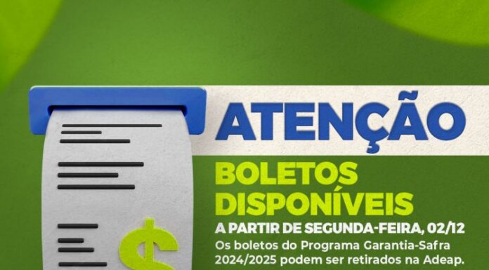 Agricultores juazeirenses têm até hoje, dia 9 de dezembro, para pagar o boleto do Garantia-Safra