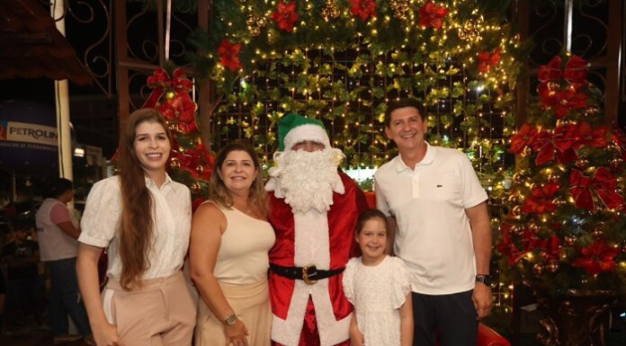 Com tema “Estação Noel”, Natal Luz de Petrolina é aberto e segue até 13 de janeiro