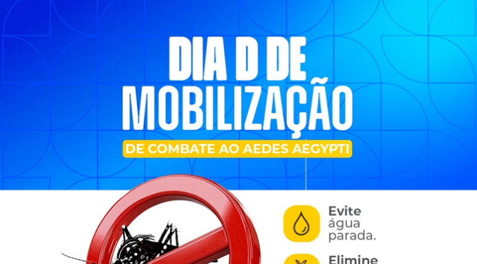 Prefeitura de Senhor do Bonfim promove Dia D de Mobilização de Combate ao Aedes Aegypti neste sábado