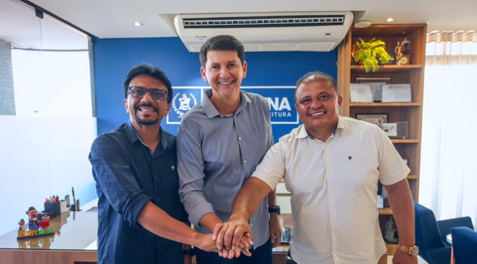 Simão Durando recebe presidente e integrantes da nova mesa diretora da Câmara de Vereadores