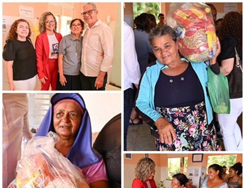 Combate à fome: Juazeiro inicia entregas de cestas básicas para famílias vulneráveis