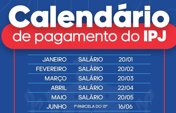 Instituto de Previdência de Juazeiro divulga calendário de pagamentos para 2025