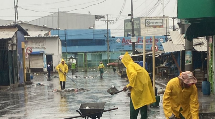 Mercado do Produtor de Juazeiro passa por mutirão de limpeza