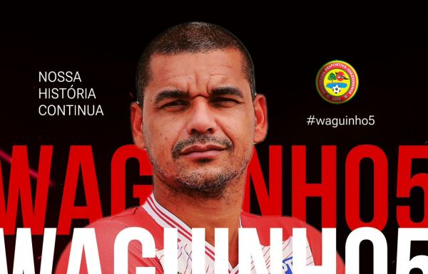 Juazeirense anuncia renovação de contrato de Waguinho: “A história continua”