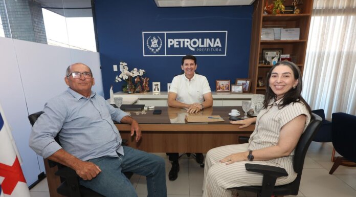 Simão Durando recebe prefeita de Dormentes para discutir ações conjuntas entre os municípios