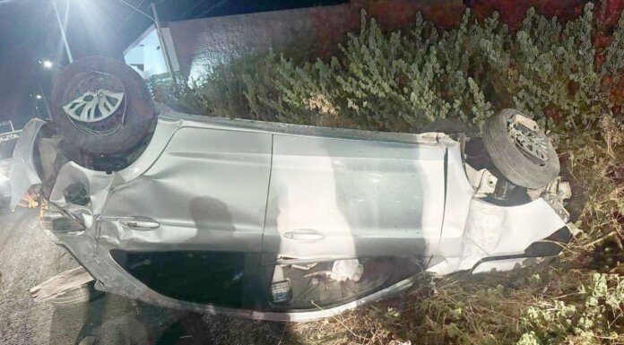 Petrolina: Homem sequestra ex-namorada e é preso após capotar carro com vítima dentro