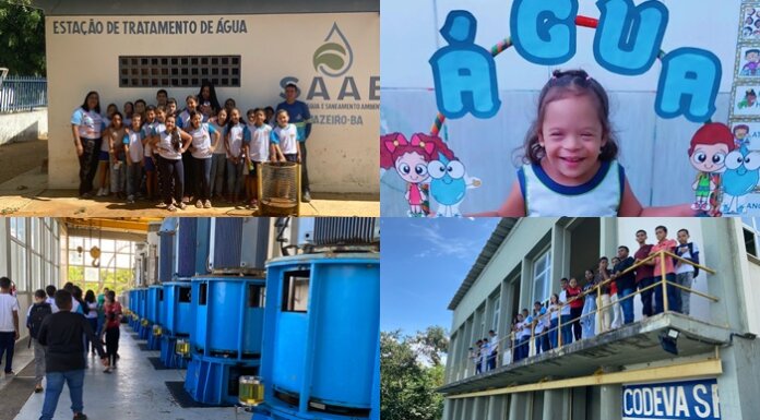 Escolas da rede municipal festejam o Dia Mundial da Água