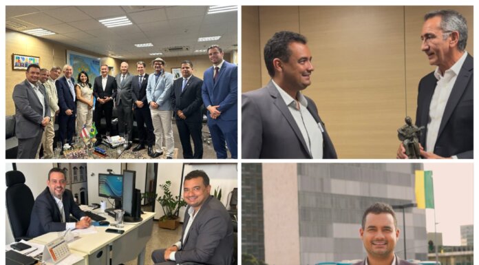 Prefeito Andrei Gonçalves inicia agenda em Brasília buscando mais investimentos para Juazeiro