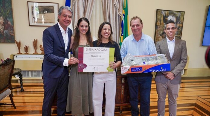 Governadora Raquel Lyra é a nova Embaixadora de Lagoa Grande. A titulação foi entregue pela prefeita Catharina Garziera