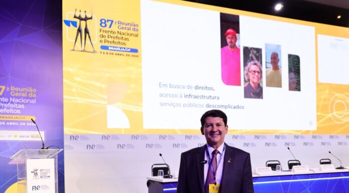 Em Brasília, Simão Durando participa de debates estratégicos na reunião da Frente Nacional de Prefeitos