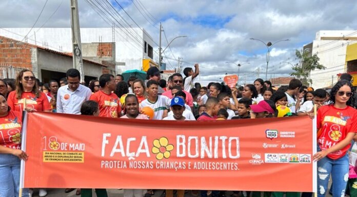 Curaçá reforça compromisso com a proteção infantil em caminhada
