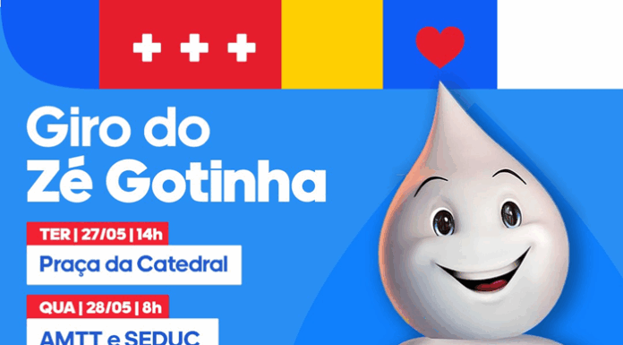Sesau divulga novo cronograma do “Giro do Zé Gotinha” contra a Influenza